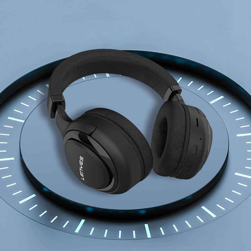 Lenyes LH83 ANC Özellikli TWS Kulak Üstü Bluetooth Kulaklık v5.3 Siyah