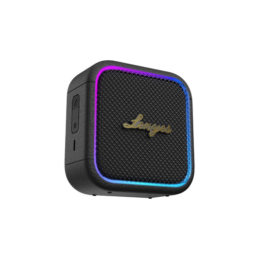 Lenyes S890 Su Geçirmez Özellikli RGB Işıklı Askılı Mini OTG-TWS Bluetooth Hoparlör v5.3