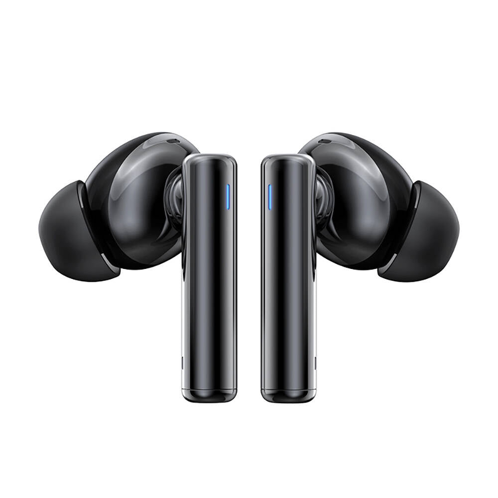 Recci REP-W77 Warrior Serisi ANC Özellikli TWS Kulak İçi Bluetooth v5.3 Kulaklık Siyah