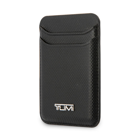 Tumi Orjinal Lisanslı 2 Hazneli Metal Logolu Deri Magnetik Kartlık