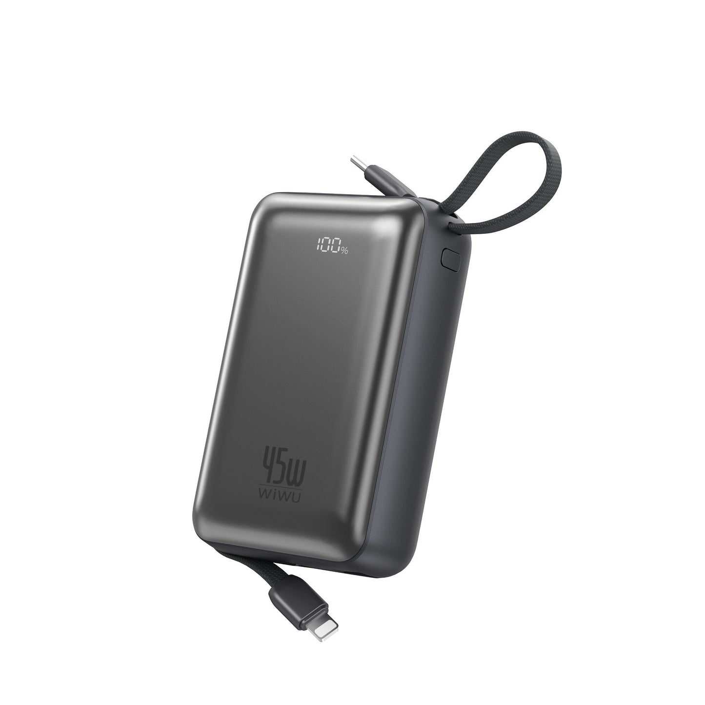 Wiwu AS-182 Galaxy Pro Max Serisi Type-C Lightning Çıkışlı Taşınabilir Powerbank PD 45W 20000mAh