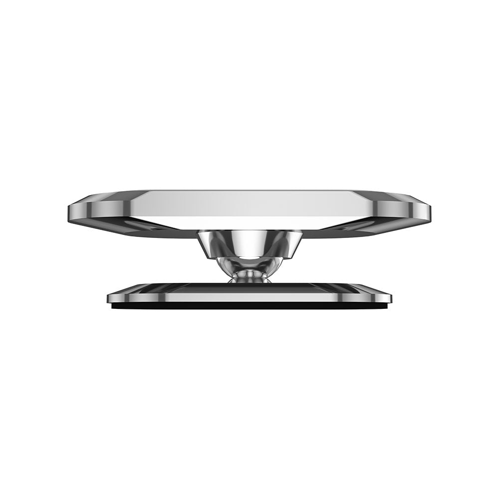 Wiwu CH002 360 Derece Dönebilen Magnetik Düz Zemin Versiyon Araç Telefon Tutucu Gri