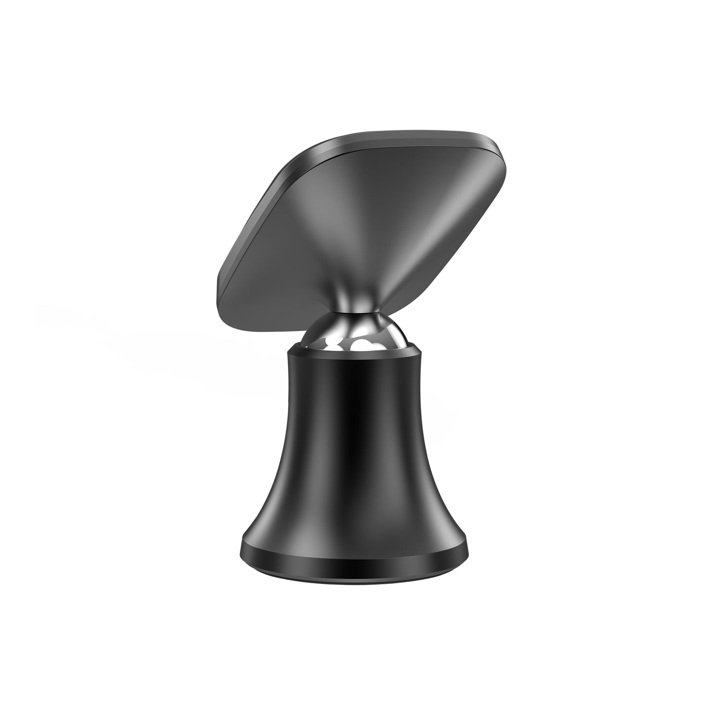 Wiwu CH005 360 Derece Dönebilen Magnetik Düz Zemin Versiyon Araç Telefon Tutucu Siyah