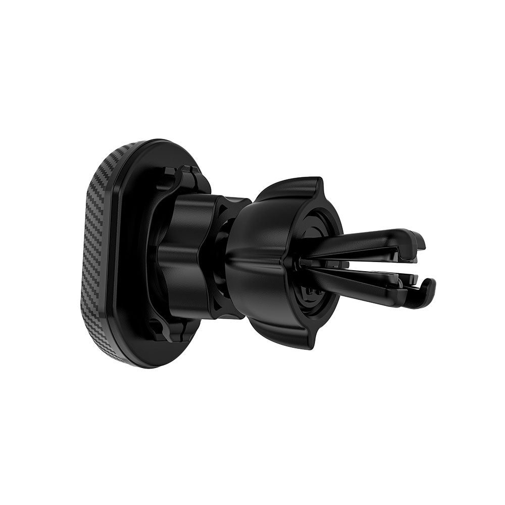 Wiwu CH040 360 Derece Dönebilen Havalandırma Tasarım Magnetik Araç Telefon Tutucu Siyah