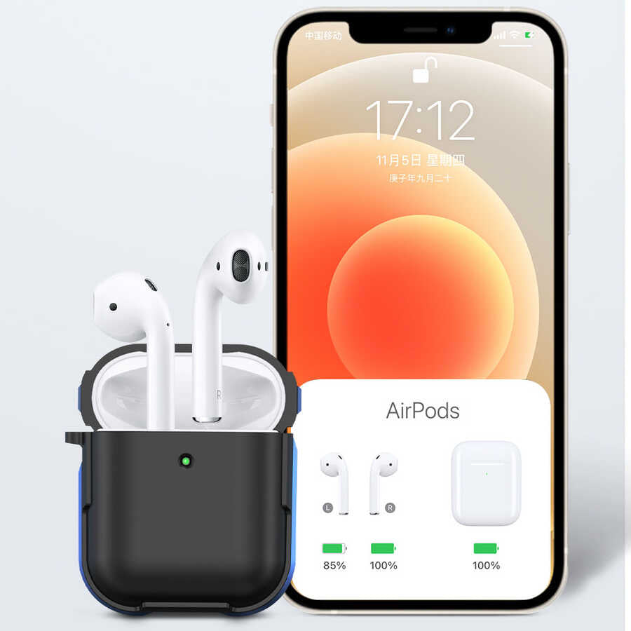 Wiwu Defens Armor Airpods Kılıf Kırmızı