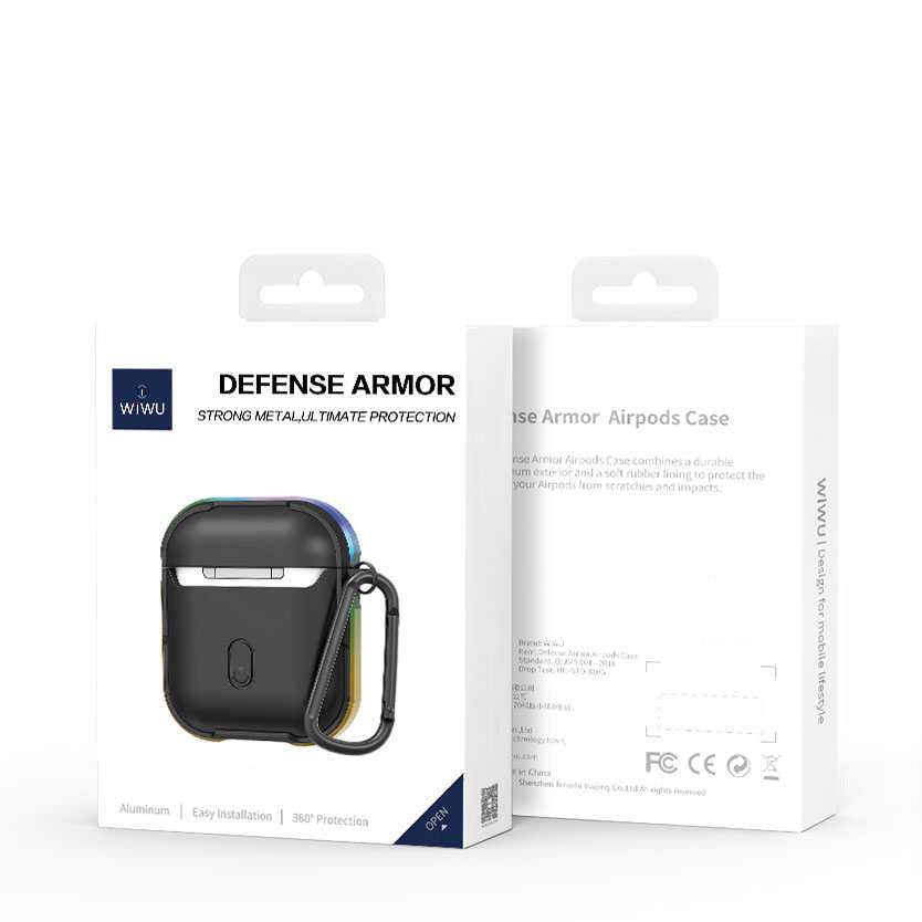 Wiwu Defens Armor Airpods Kılıf Siyah