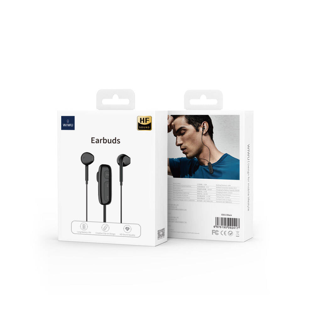 Wiwu EB313 Hi-Fi Ses Kaliteli Wireless 5.3 Kulak İçi Bluetooth Kulaklık Beyaz