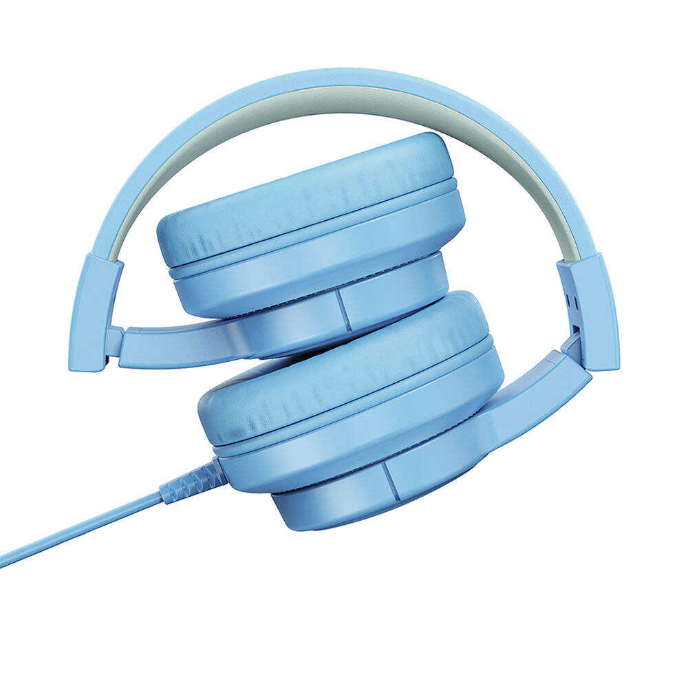 Wiwu KTD-01 Hi-Fi Ses Kaliteli Kablolu Katlanabilir 3.5mm Kulak Üstü Kulaklık Pembe