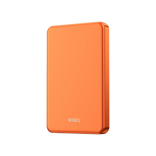 Wiwu P15 LED Işık Göstergeli Ultra İnce PD 20W Kablosuz Powerbank 5000mAh 15W