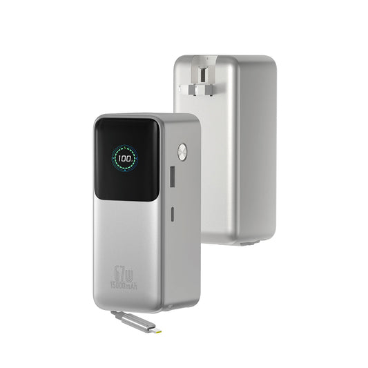 Wiwu PM-501 Power Mega Serisi Type-C Çıkışlı Taşınabilir Powerbank PD 67W 15000mAh