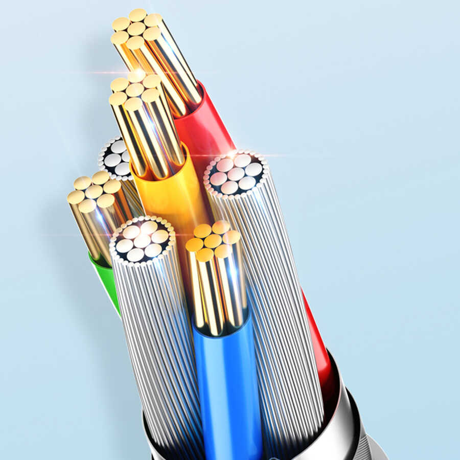 Wiwu S02 Almighty Suit Kutulu Kablo Seti Beyaz