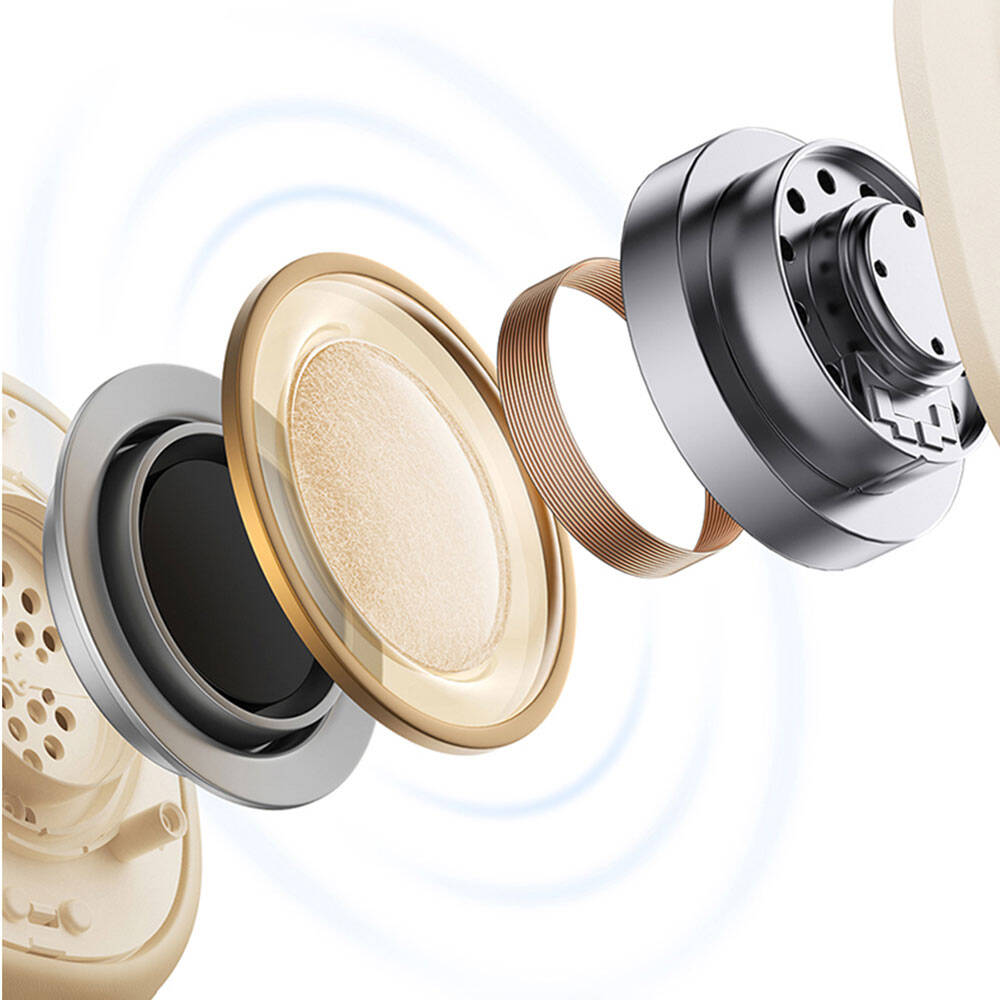 Wiwu TD-01 Bach Serisi Katlanabilir Kulak Üstü Bluetooth Kulaklık Siyah