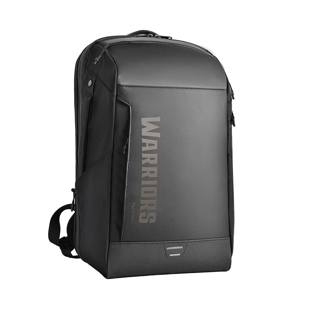 Wiwu Warriors Back Pack Pro Max DuPont Cordura 1000D 30 Litre Kapasiteli Su Geçirmez Sırt Çantası Siyah