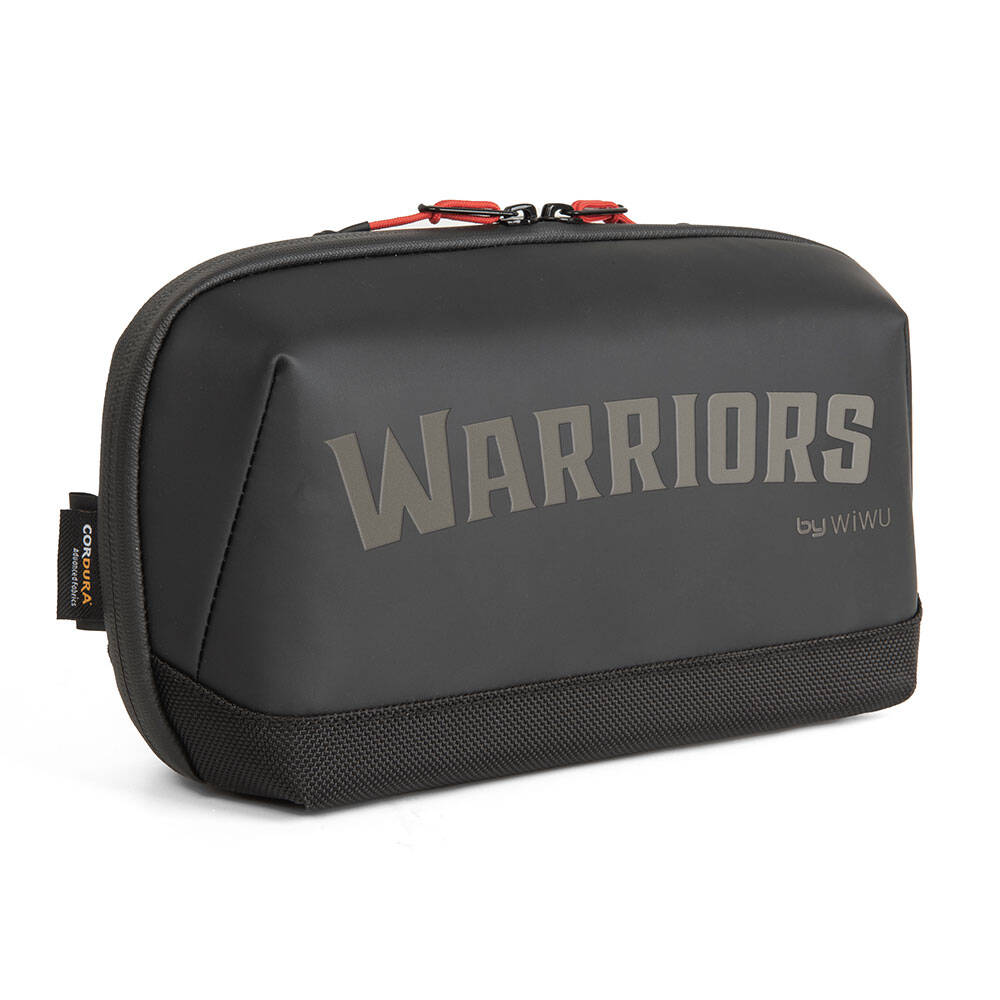 Wiwu Warriors Tech Pouch X Pro Dupont Cordura 1000D Naylon Kumaş Macbook Aksesuar Çantası Siyah