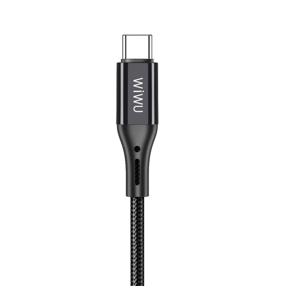 Wiwu Wi-C020 Thor Serisi 30W Hızlı Şarj Özellikli Type-C to Lightning Kablo 1.2M Gri