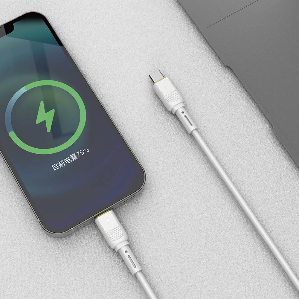 Wiwu Wi-C034 Type-C to Lightning PD Kablo 30W 120cm Siyah