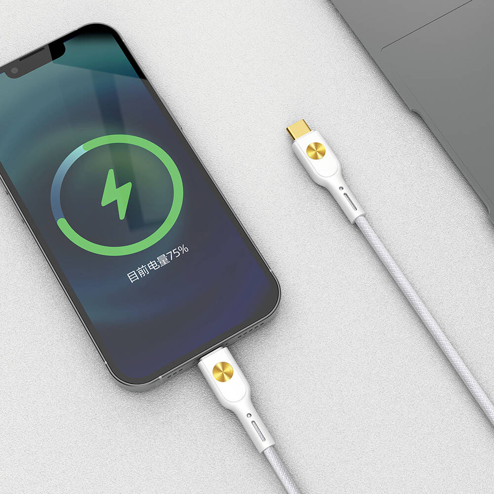 Wiwu Wi-C035 Type-C to Lightning PD Kablo 30W 120cm Siyah