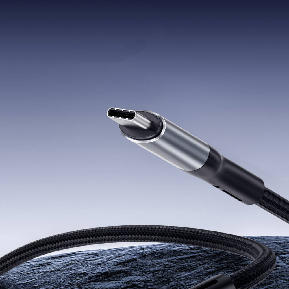 Wiwu Wi-C036 Type-C to Type-C PD Kablo 240W 100cm Siyah