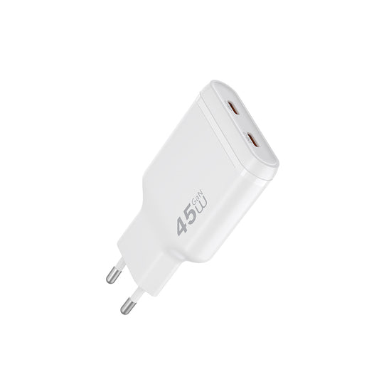 Wiwu Wi-G034 Essen Slim Serisi GaN Tech PD Hızlı Şarj Özellikli Şarj Başlığı 45W