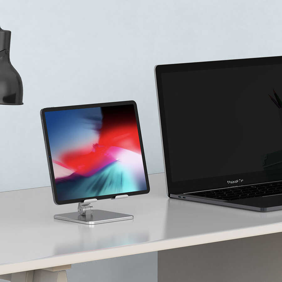 Wiwu ZM305 Tablet - Telefon Standı Gümüş