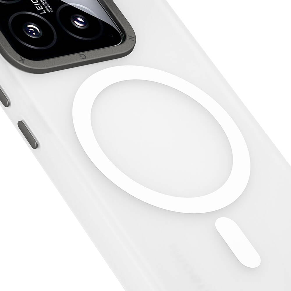 Xiaomi Mi 14 Kılıf Magsafe Şarj Özellikli Youngkit Hidden Sand Serisi Kılıf Siyah