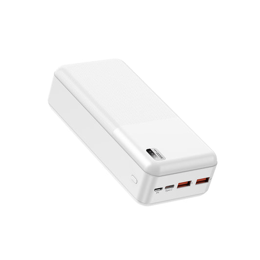 Xipin PX723 Hızlı Şarj Özellikli LED Işık Göstergeli Dual USB Taşınabilir Powerbank 30000mAh Siyah