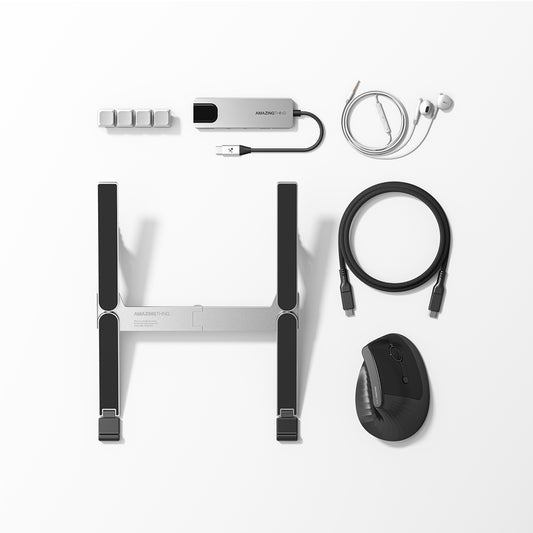 Amazingthing 5in1 Laptop Notebook Günlük Aksesuar Masaüstü Kiti