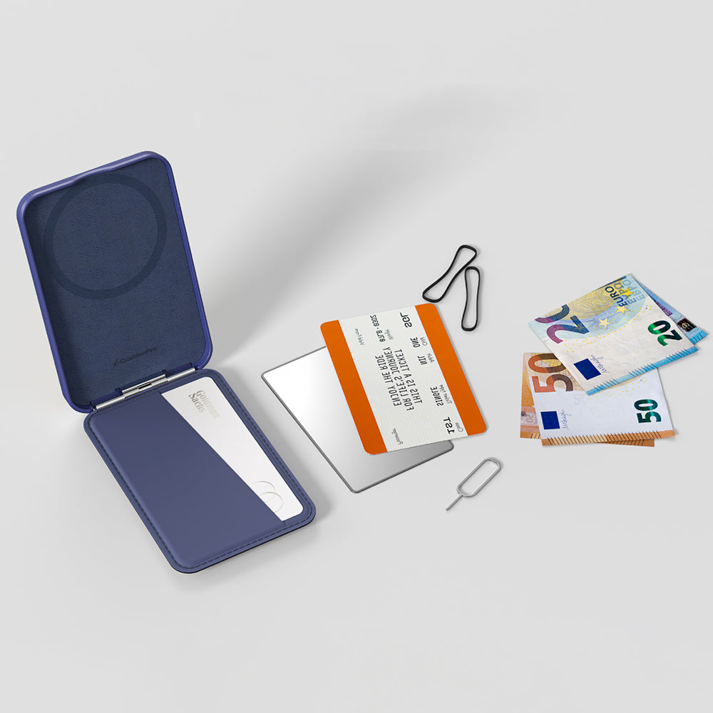 Amazingthing Glamour Link Fonksiyonel Çok Yönlü Grip Standlı Magnetik Kartlık Mavi