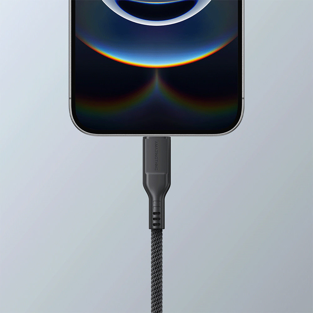 Amazingthing Thunder Pro 7X 100W Apple Watch Serisi Akıllı Saat Wireless 4in1 Type-C PD - Usb Hızlı Şarj Kablosu 1.5M