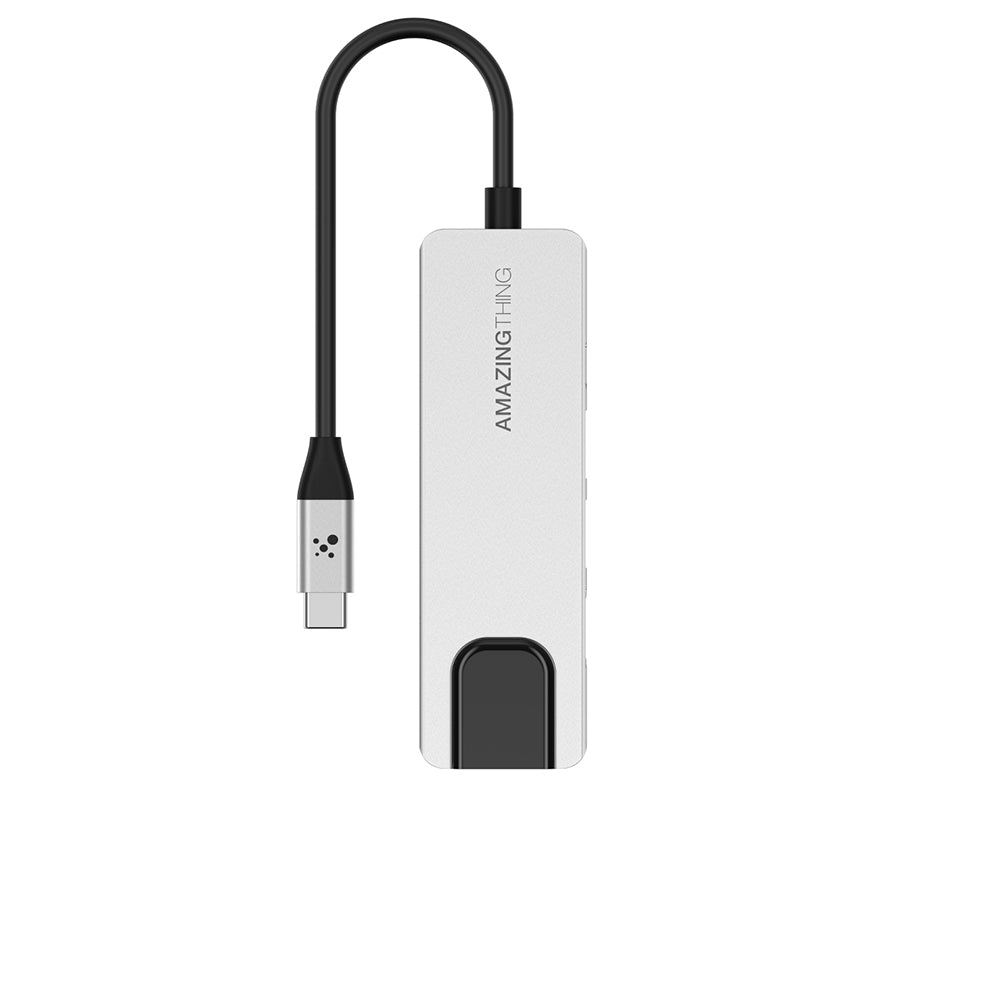 Amazingthing Thunder Pro RJ45 Type-c to HDTV 5 in 1 4K 60Hz Ethernet Dönüştürücü Adaptör