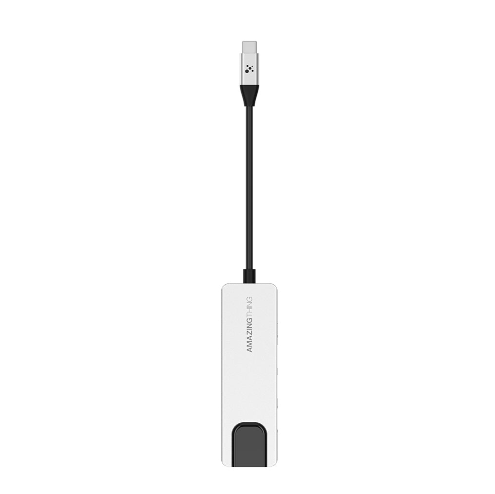 Amazingthing Thunder Pro RJ45 Type-c to HDTV 5 in 1 4K 60Hz Ethernet Dönüştürücü Adaptör