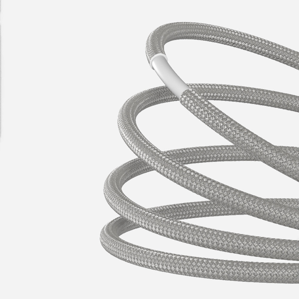 Amazingthing Thunder Pro USB3.2 Gen2 PD3.1 Port Korumalı Type-C to Type-C Kablo 120cm 240W 4K@60Hz Siyah