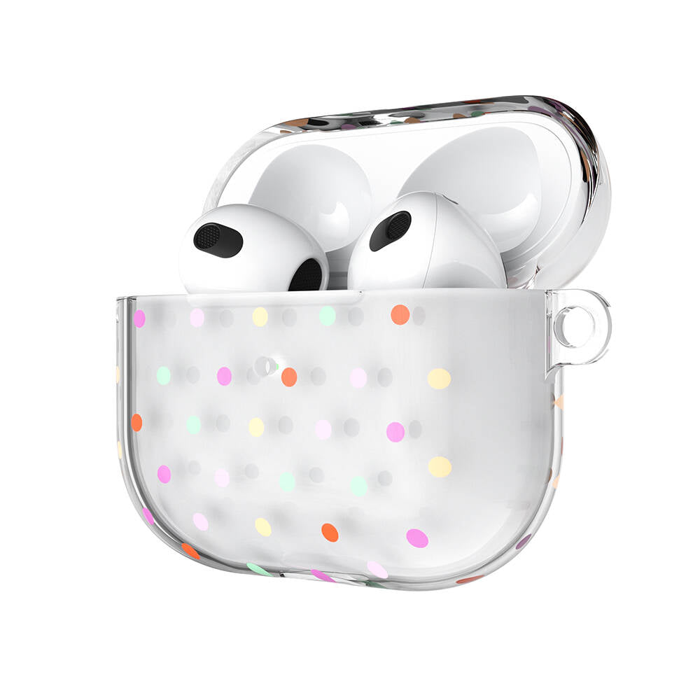 Airpods 3. Nesil Kılıf Çift IMD Baskılı Lisanslı Switcheasy Artist Kılıf Renksiz