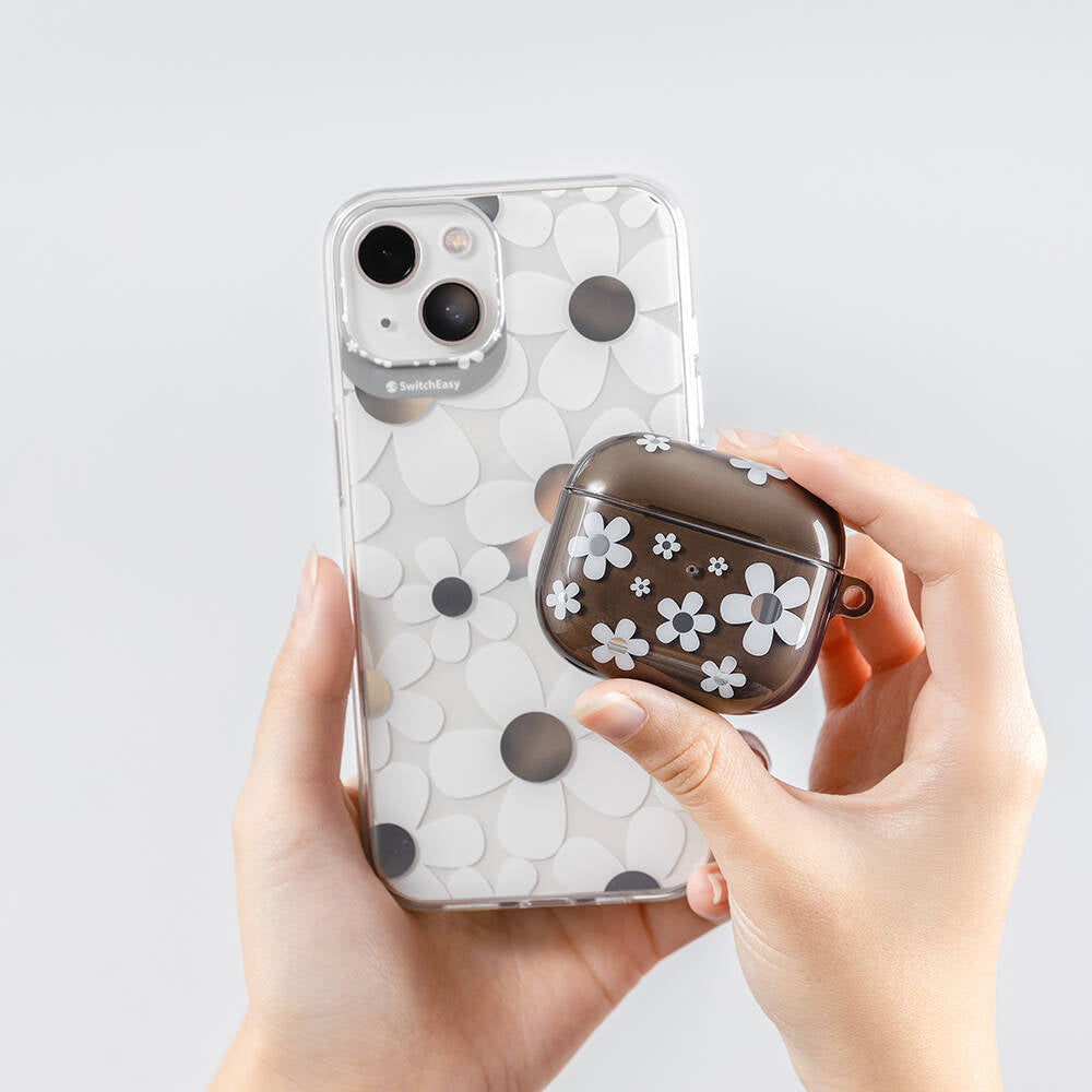 Airpods 3. Nesil Kılıf Çift IMD Baskılı Lisanslı Switcheasy Artist Kılıf Renksiz