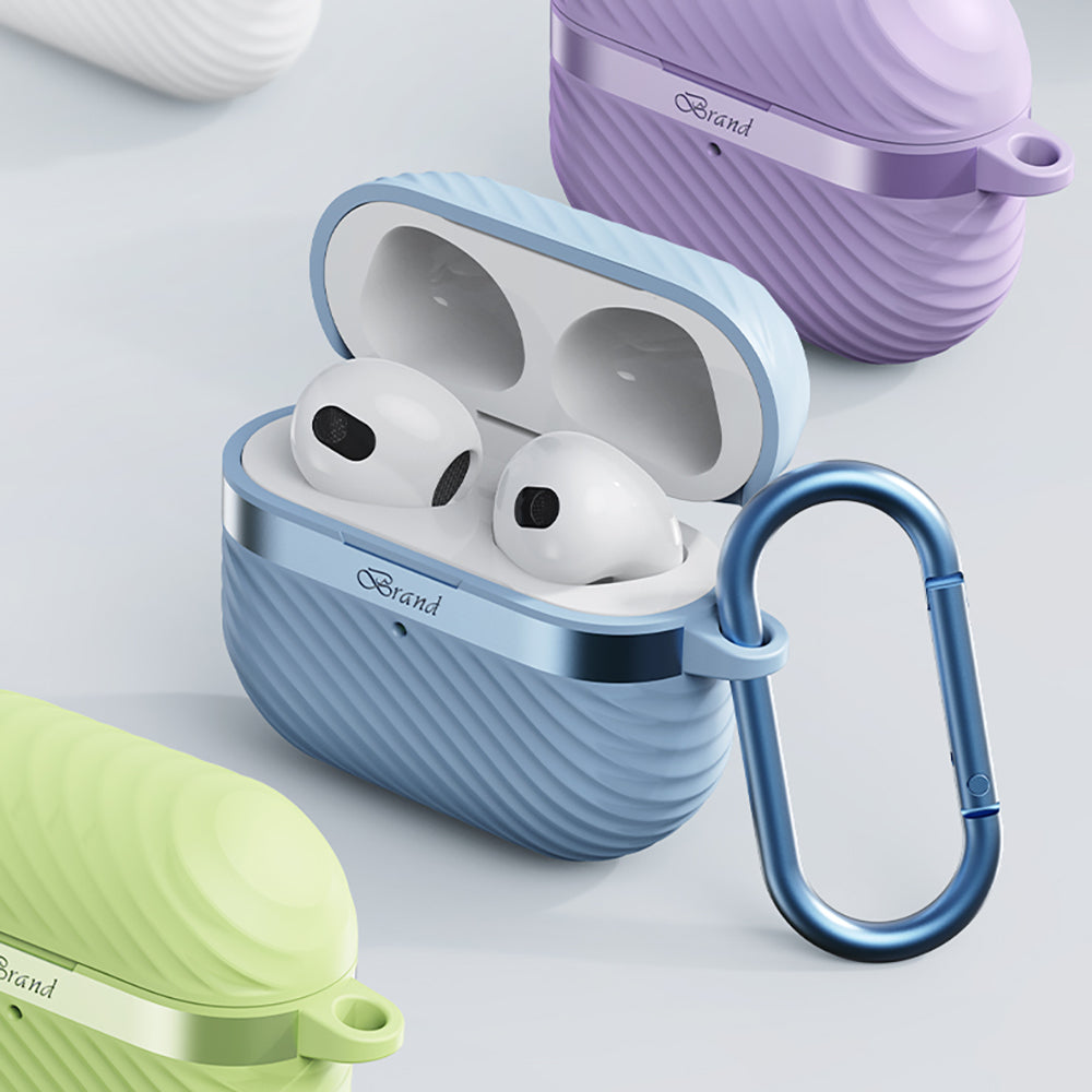 Apple AirPods 3. Nesil Kılıf M-Safe Şarj Özellikli Mutural Jiguang Serisi Silikon Kapak