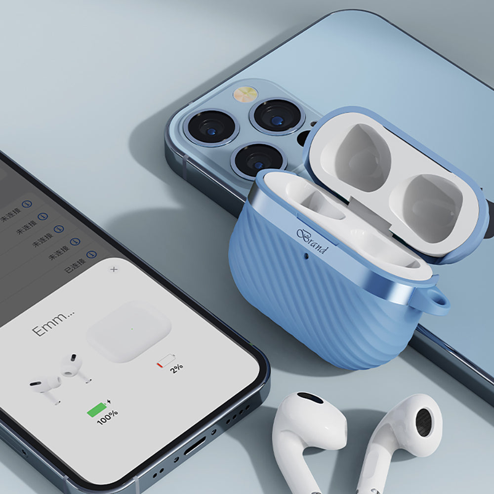 Apple AirPods 3. Nesil Kılıf M-Safe Şarj Özellikli Mutural Jiguang Serisi Silikon Kapak