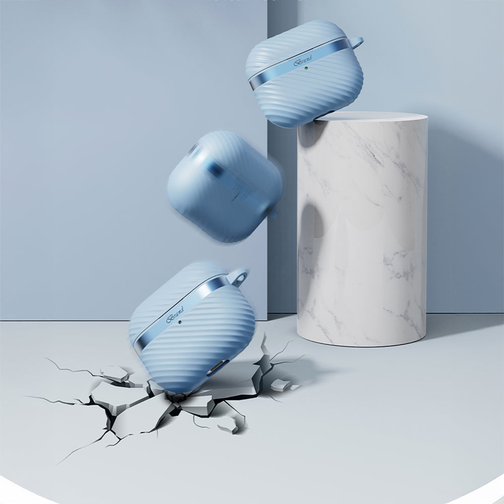 Apple AirPods 3. Nesil Kılıf M-Safe Şarj Özellikli Mutural Jiguang Serisi Silikon Kapak