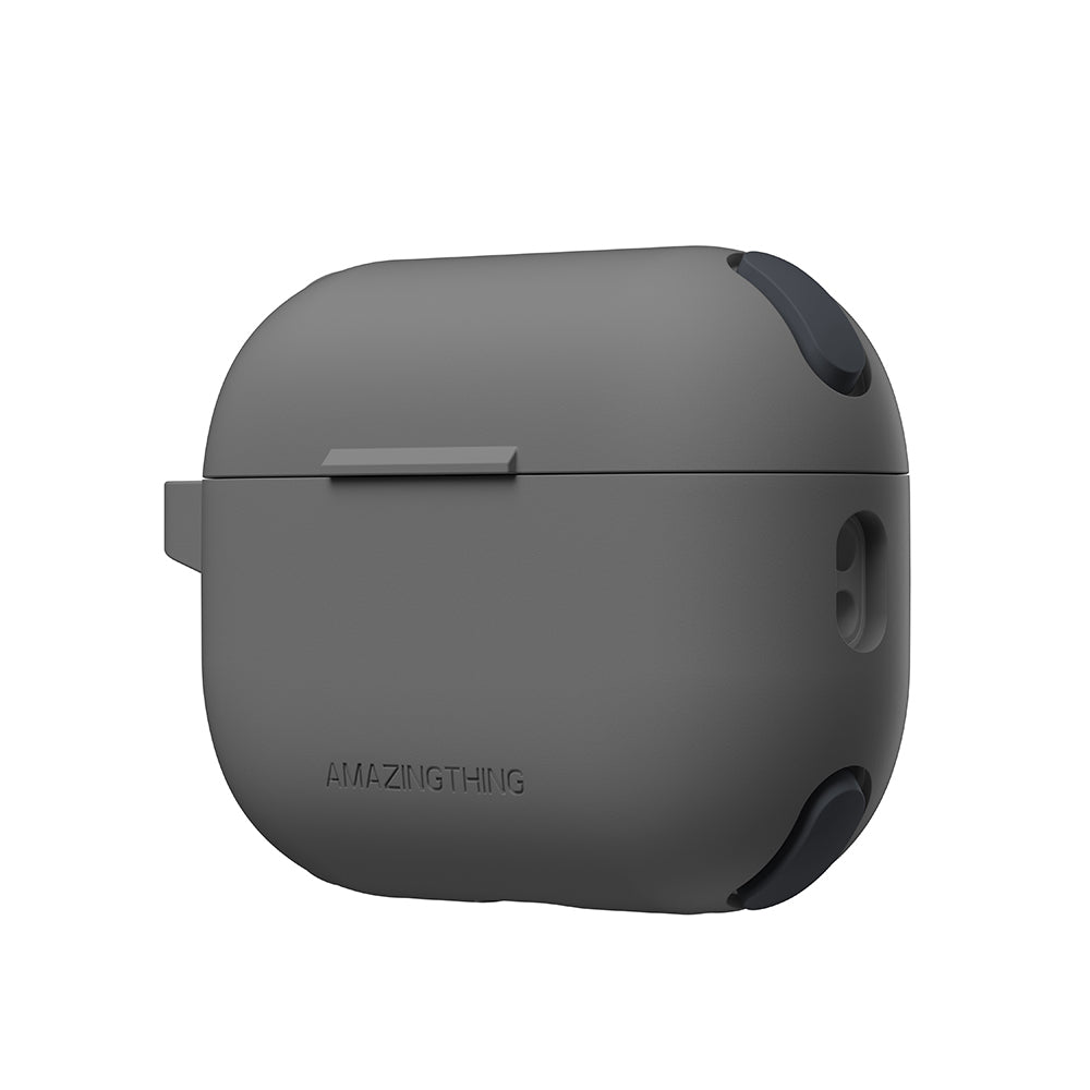 Apple Airpods Pro 2 Amazingthing Airbag Köşe Tasarımlı Omni Serisi Silikon Kapak Pembe