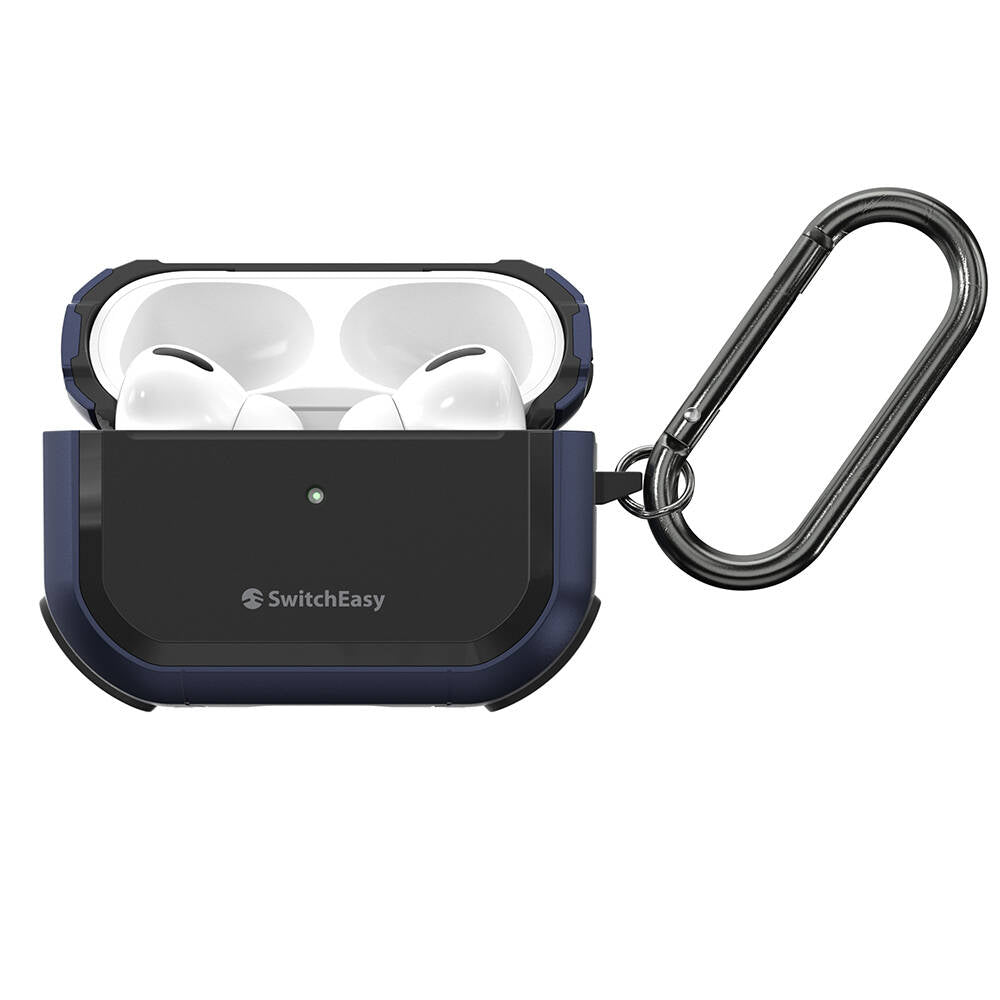 Airpods Pro 2 Kılıf Airbag Korumalı Ultra Sağlam Lisanslı Switcheasy Defender Kılıf Mavi