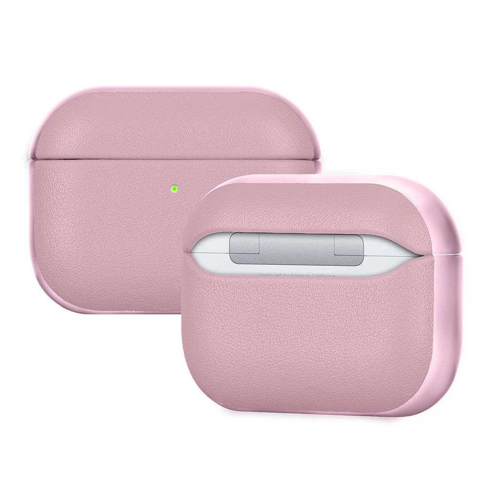 Apple AirPods Pro 3 Kılıf M-Safe Şarj Özellikli Mutural Poying Serisi Deri Tasarımlı Kapak