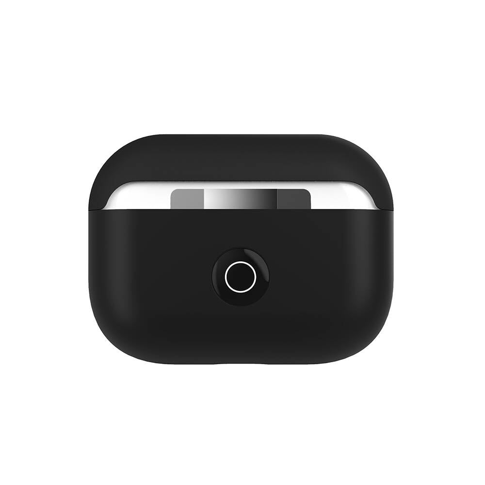 Airpods Pro Kılıf Boyun Askılı Parlayan Düğmeli Lisanslı Switcheasy Colors Silikon Kılıf Beyaz