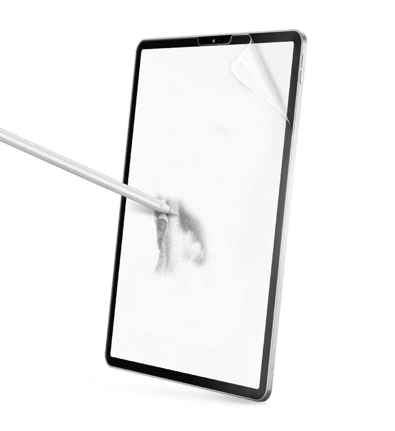 iPad Air 10.9 2020 (4.Nesil) Kağıt Hisli Wiwu iPaper Like Tablet Ekran Koruyucu Renksiz