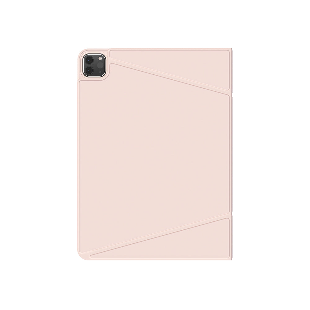 iPad Air 11 2024 Amazingthing Matte Pro Mag Folio Katlanabilir Magnetik Standlı Kılıf Siyah