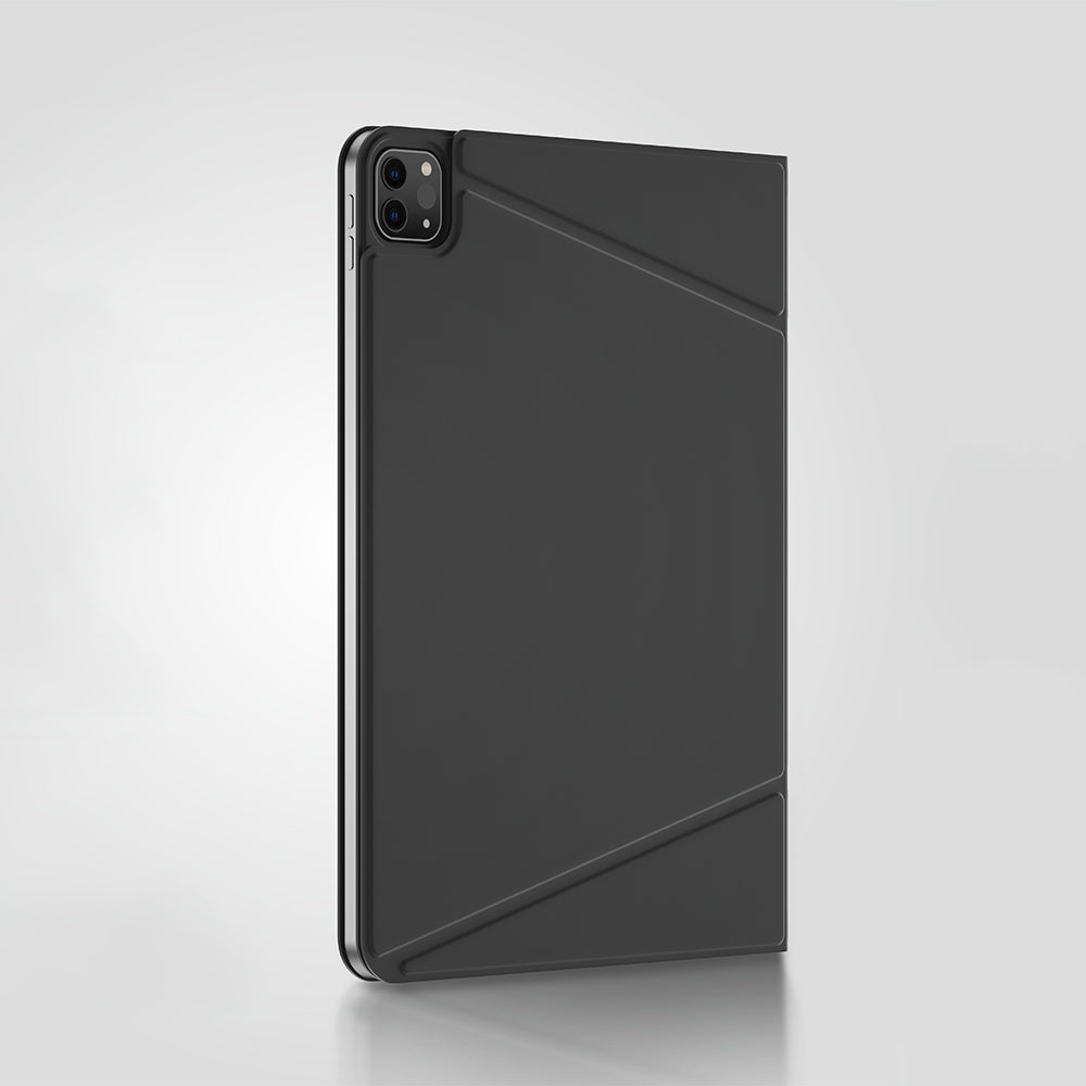 iPad Air 11 2024 Amazingthing Matte Pro Mag Folio Katlanabilir Magnetik Standlı Kılıf Mavi