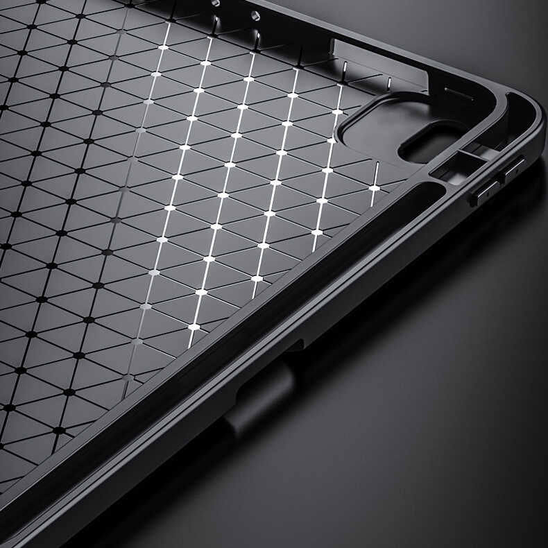 iPad Air 11 2024 Kılıf Wlons Tablet Kılıf Koyu Yeşil