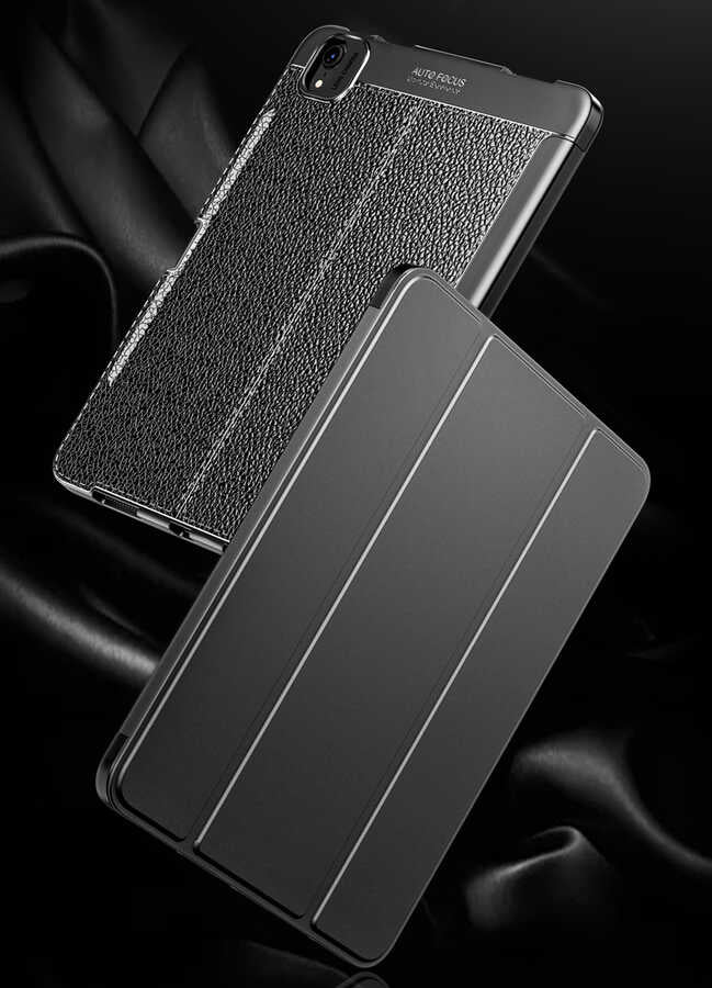 iPad Air 11 2024 Kılıf Wlons Tablet Kılıf Koyu Yeşil