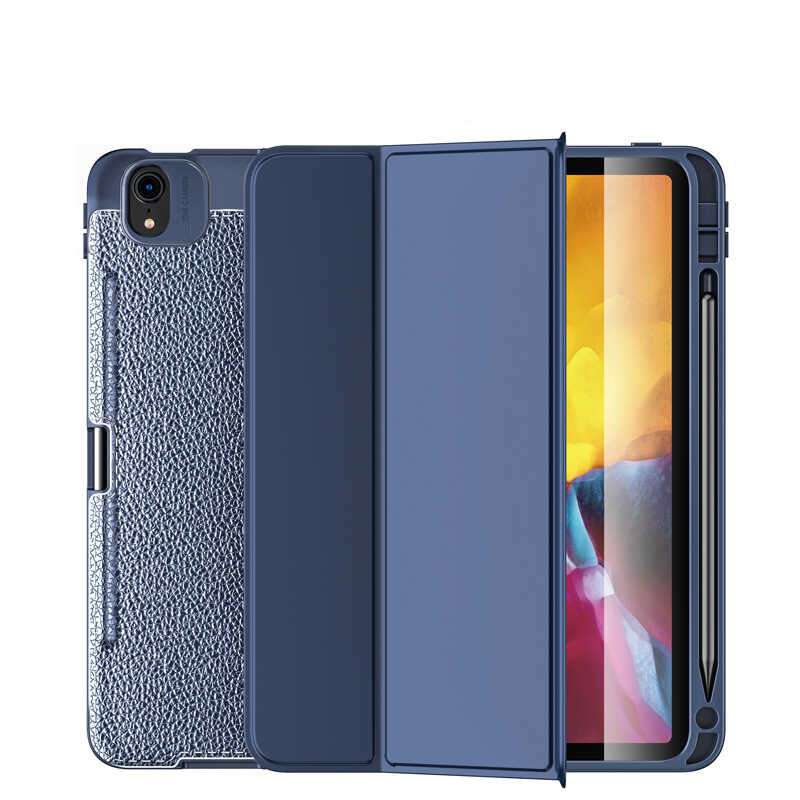 iPad Air 11 2024 Kılıf Wlons Tablet Kılıf Lacivert