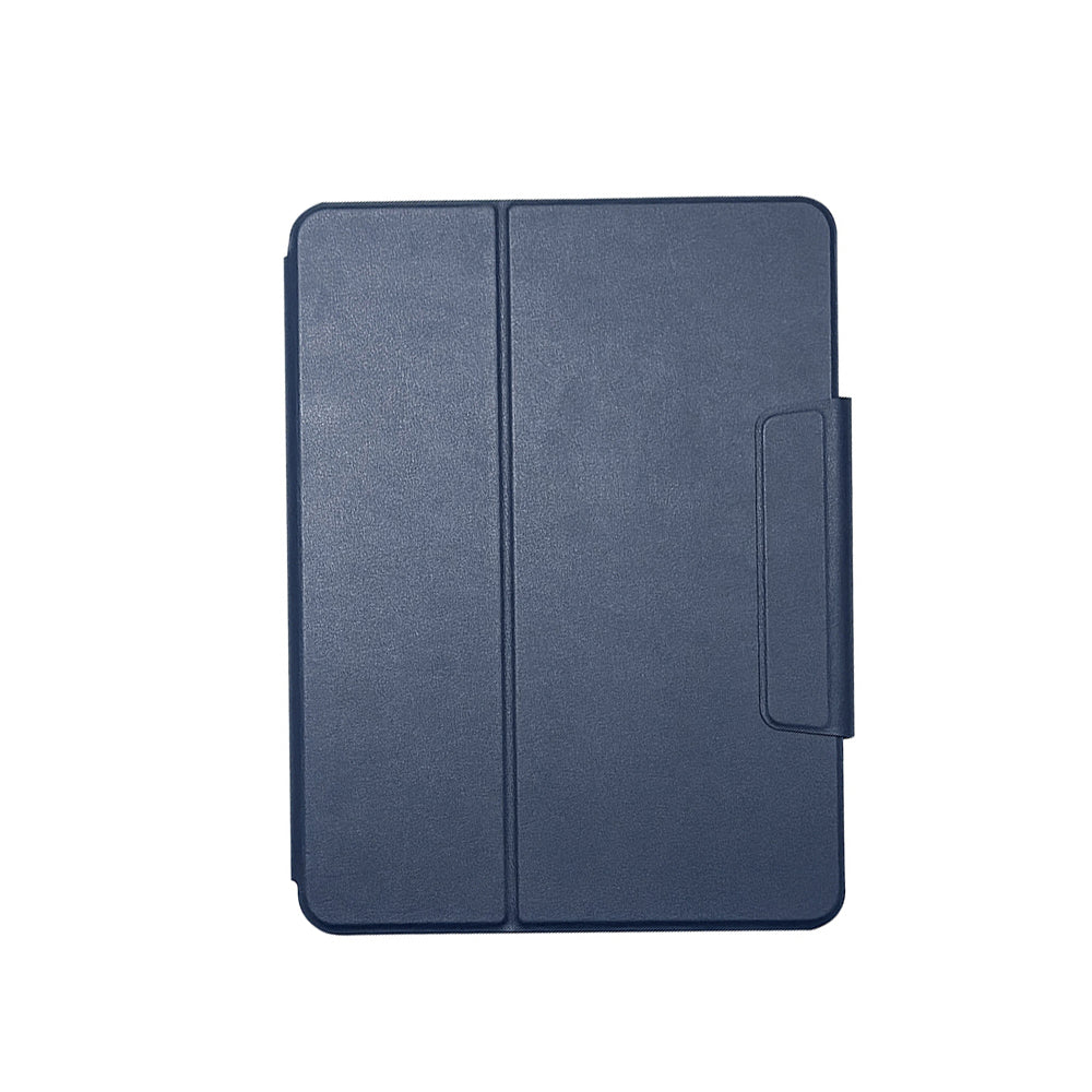 iPad Air 11 2024 Raptic Spin Detachable Folio PU Ayrılabilir Kalem Bölmeli Standlı Kılıf Lacivert