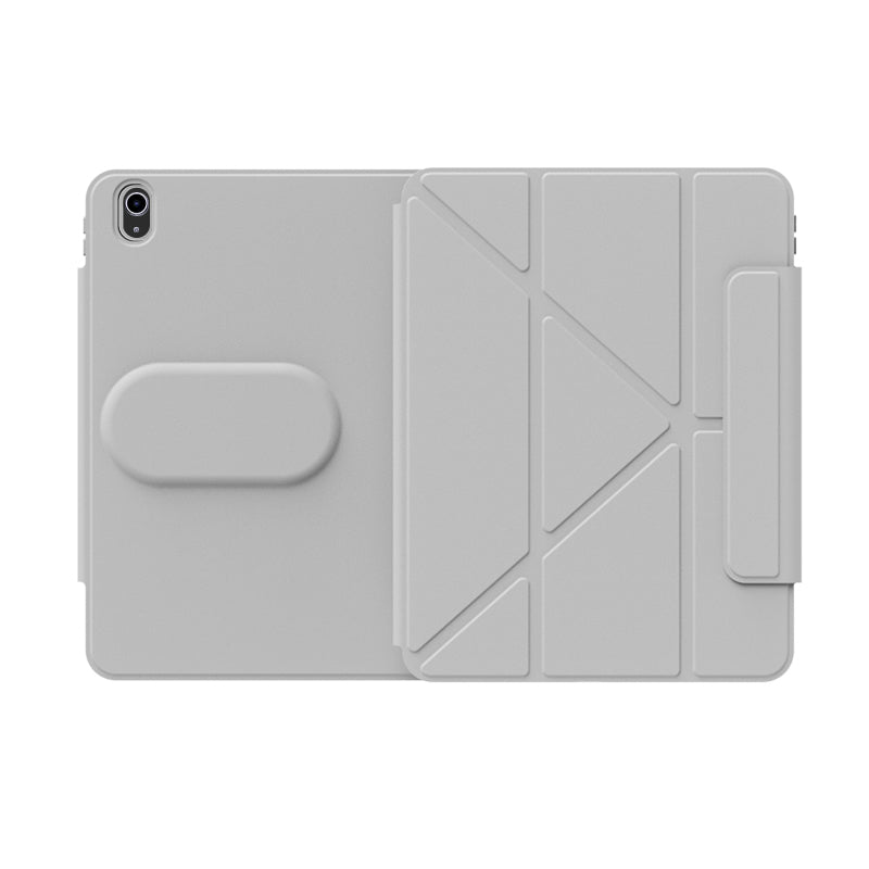 Apple iPad Air 11 2025 M3 Wiwu 360° Dönebilen Standlı Magnetik Koruyucu Tablet Kılıfı Pembe