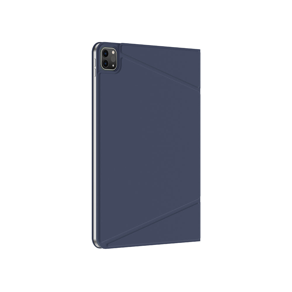 iPad Air 13 2024 Amazingthing Matte Pro Mag Folio Katlanabilir Magnetik Standlı Kılıf Siyah